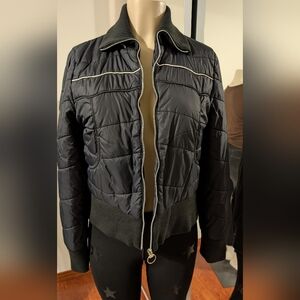 Roxy Women's Black Quilted Puffer Jacket Size Small